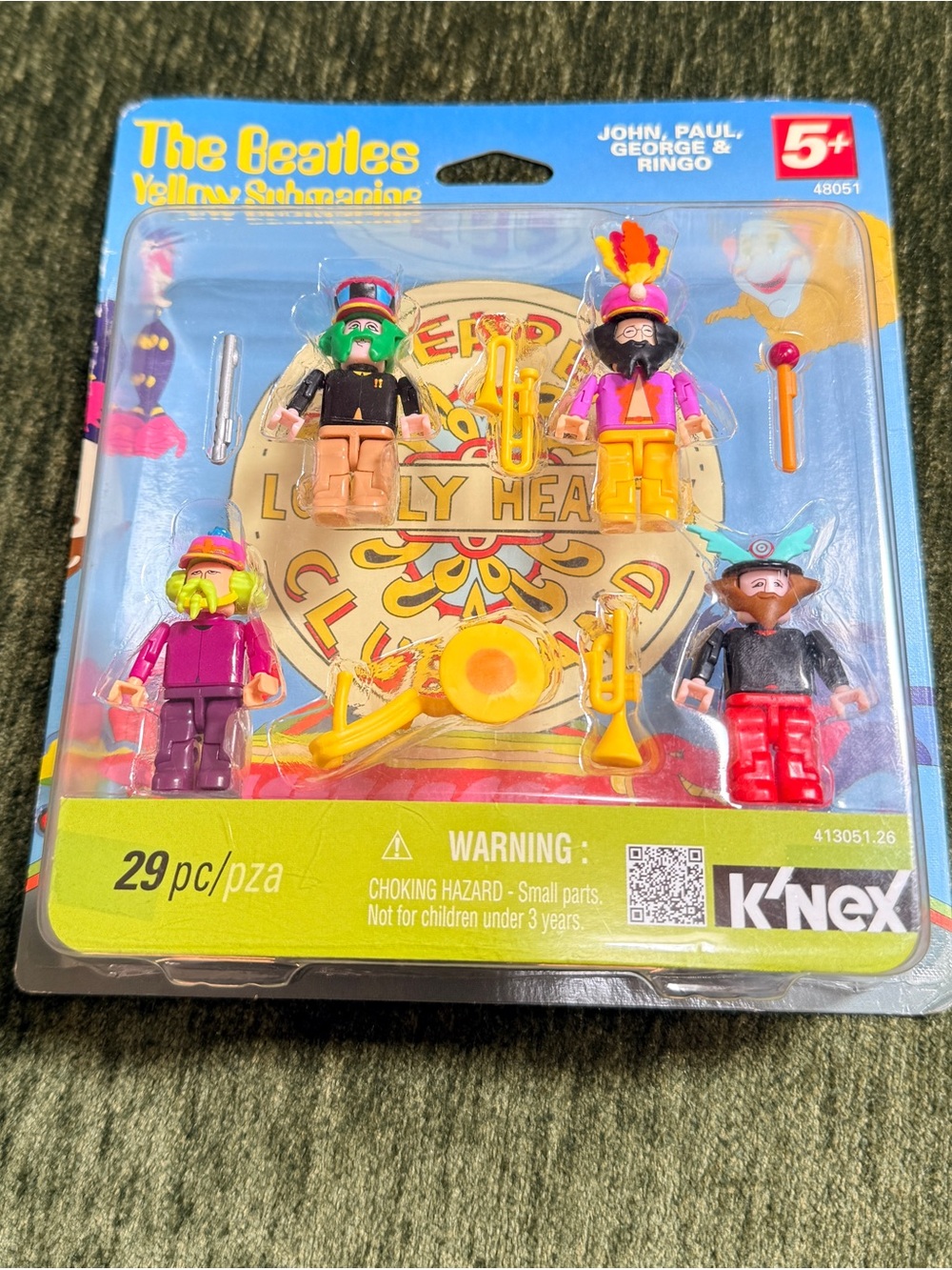 The Beatles Yellow Submarine Figure Set - New in damaged package
